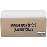 Renasan Muayene Masa Örtüsü Laminasyonlu En 51 cm Boy 50 Metre 12 Rulo - Beyaz