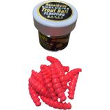 Renat Carp Renat Trout Bait Peynir Kokulu Silikon Larva Alabalık Yemi Kırmızı