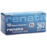 Renata 362 SR721SW 1.55V Alkalin Saat Pili 10 Adet Nemere