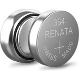 Renata 364 SR621SW Düğme Pil 1,55 V Voltaj ile Yüksek Performanslı Saat Pili
