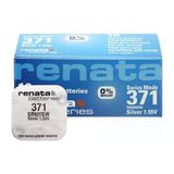 Renata 371 Sr920sw 1.55V Alkalin Saat Pili 10 Adet