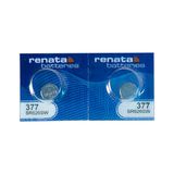 Renata 377 Swiss Made Gümüş oksit düğme pil SR626SW