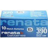 Renata 390 SR1130SW 1.55V Saat Pili 10'lu