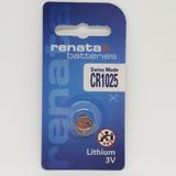 Renata CR1025 3V Lityum Düğme Pil Yüksek Performans ve Güvenilir Enerji Sunar