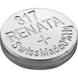 Renata SR516SW 317 Düğme Pil 1,55 V Yüksek Performanslı Çinko Saat Pili
