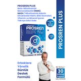 Renatus İlaç Prosren Plus Beta-Nikotinamid Mononükleotid (NMN), NADH / Nikotinamid Adenin Dinükleotid Hidrit, Bitki Ekstreleri, Vitamin ve Mineral İçeren Takviye Edici Gıda - 30 Bitkisel Kapsül