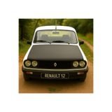 Renault 12 Toros (1971–2000) Tam Kaput Maskesi – Siyah Suni Deri, Araca Özel Koruma torr014