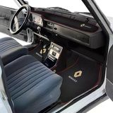 Renault 12 Toros Nakışlı Araç Oto Halı Paspas / Torpido Koruma Örtüsü / Vites Konsol Koruma Seti