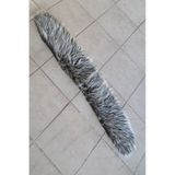 RENAULT 12 UYUMLU TORPİDO ÖRTÜSÜ PELUŞ KUMAŞ SİYAH GRİ