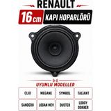 Renault 16 Cm Kapı Hoparlörü Orjinal Megane Clio Symbol Duster Lodgy Dokker Güç ile Kolay Montaj ve Şık Tasarım (1 Adet)