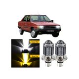 Renault 9-11 Broadway Fairway Spring Flash Tüm Kasalar İçin Uyumlu Mercekli Far Ampulü Led X Çift Renk Sarı-beyaz LED Far 56079647