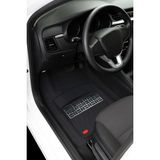 Renault 9 Sedan 2000 Uyumlu 3 cm Havuzlu 5 Parça Set 4d Paspas Takımı Siyah - Gri