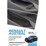 Renault Austral Konfor Seti Eşya Saklama Cepleri İçin Hazır Kumaş Kaplama Ses Giderici İzolasyon Amaçlı Set/Torpido Kaplamalı Set (Torpidoya Kaplama İstemiyorum)
