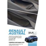 Renault Austral Konfor Seti Eşya Saklama Cepleri İçin Hazır Kumaş Kaplama Ses Giderici İzolasyon Amaçlı Set/Torpido Kaplamalı Set (TORPİDOYA KAPLAMA İSTİYORUM)