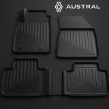 Renault Austral Uyumlu 3D Oto Paspas Havuzlu - Siyah