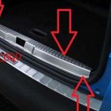 Renault Captur 2014 2017 Arka Tampon Esigi Krom