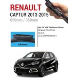 Renault Captur Ön Cam Muz Silecek Takımı (2013-2015)
