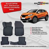 Renault Captur Paspas Araca Özel 2013 2020 Arası BOSSE 3D Havuzlu Oto Paspas Paspas - Siyah