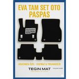 Renault Clio 2 1998-2004 Aracınıza Özel Eva Paspas Siyah Bej | Kaymaz ve Yıkanabilir Oto Paspas - Siyah - Bej
