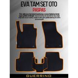 Renault-Clio 2-(1998-2004) Için Eva Iç Paspas Takımı (Metal Topukluk Hariç) - Çok Renkli