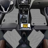 Renault Clıo 2 1998-2004 Uyumlu Gri Dikisli Gri Deri Paspas