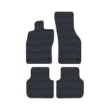 Renault Clıo 2 1998-2004 Uyumlu Siyah Dikisli Siyah Deri Paspas