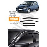 Renault Clio 2 1998-2008 Arası Kromlu Cam Rüzgarlığı 4'lü A+ Plus