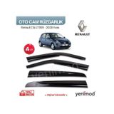 Renault Clio 2 1999 - 2008 Arası 4Lü Cam Rüzgarlık