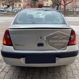 Renault Clio 2 Symbol 1998-2008 Sedan Uyumlu Bagaj Üstü Spoiler Bagaj Çıtası Piano Black Parlak Siyah (00) (ŞüsCarOto Aksesuar)