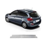 Renault Clio 3 Grandtour Tk Paslanmaz Çelik 4 Parça Krom Cam Çıtası