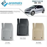 Renault Clio 3 Hatchbak 2006-2013 Oto Paspas Profesyonel 4d (Bej)