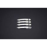 Renault Clio 3 Hb Uyumlu Kapı Kolu 4 Parça 2006-2011 Paslanmaz Krom