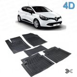 Renault Clio 4 2012-2013-2014-2015 4D Havuzlu Oto Paspas