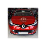 Renault Clio 4 2012-2020 Uyumlu H Lip Esnek Ön Lip 2 Parça Karlık Ön Ek Tampon Altı Dil