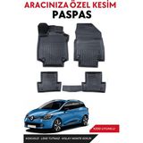 Renault Clio 4 2014 Model Sporttourer Araca Özel Havuzlu Paspas Takım - Siyah