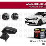 Renault Clio 4 Araca Özel Kol Dayama Kolçak 2012-2019 Arası Niken