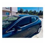 Renault Clio 4 Cam Çıtası Kromu Çerçevesi Komple Nikelaj Seti