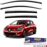 Renault Clio 4 Cam Rüzgarlığı Kromlu 2013 / 2015 Niken niken