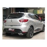 Renault Clio 4 Çift Egzoz Görünümlü Difüzör