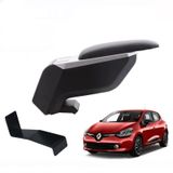 Renault Clio 4 Delmesiz Çelik Ayaklı Gri-siyah Kolçak Kol Dayama