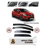 Renault Clio 4 Hb Cam Rüzgarlığı 4lü 2013