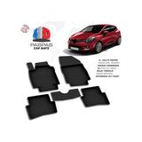 Renault Clio 4 Hb Ferrous 4d Havuzlu Kauçuk Paspas 2018 - Siyah
