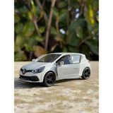Renault Clio 4 Koleksiyon Metal Araba 12CM Lüks Araba Beyaz Oyuncak Araba Model Araba Scntoys