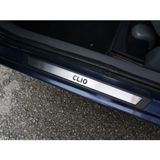 Renault Clio 4 Krom Kapı Eşik Koruması 2017 Üzeri 4 Parça