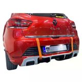 Renault Clio 4 Rs Egzoz Görünümlü Difüzör (Plastik)(Boyasız)