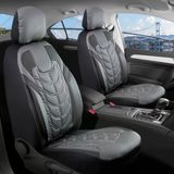 Renault Clio 4 Station Wagon Uyumlu Lüx Deri Oto Koltuk Kılıfı Ön Arka Takım Classy Serisi Füme