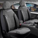 Renault Clio 4 Station Wagon Uyumlu Lüx Keten Oto Koltuk Kılıfı Ön Arka Takım Edition Serisi Füme