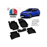 Renault Clio 4 Sw Ferrous 4d Havuzlu Kauçuk Paspas 2015 - Siyah