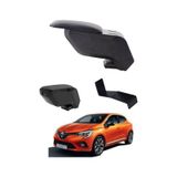 Renault Clio 5 2020 Delmesiz Çelik Ayaklı Siyah Kolçak Kol Dayama