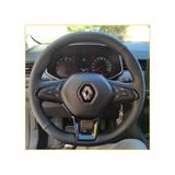 Renault Clio 5 Araca Özel Direksiyon Kılıfı Noktalı Karbon